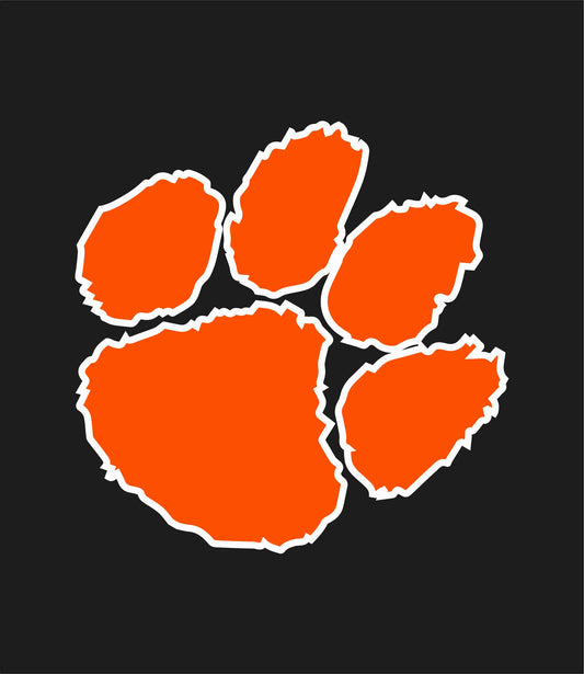 Black or Gray with Orange/White Imprint